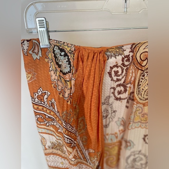H&M Paisley Sarong Style Faux Wrap size 6 - Picture 4 of 9